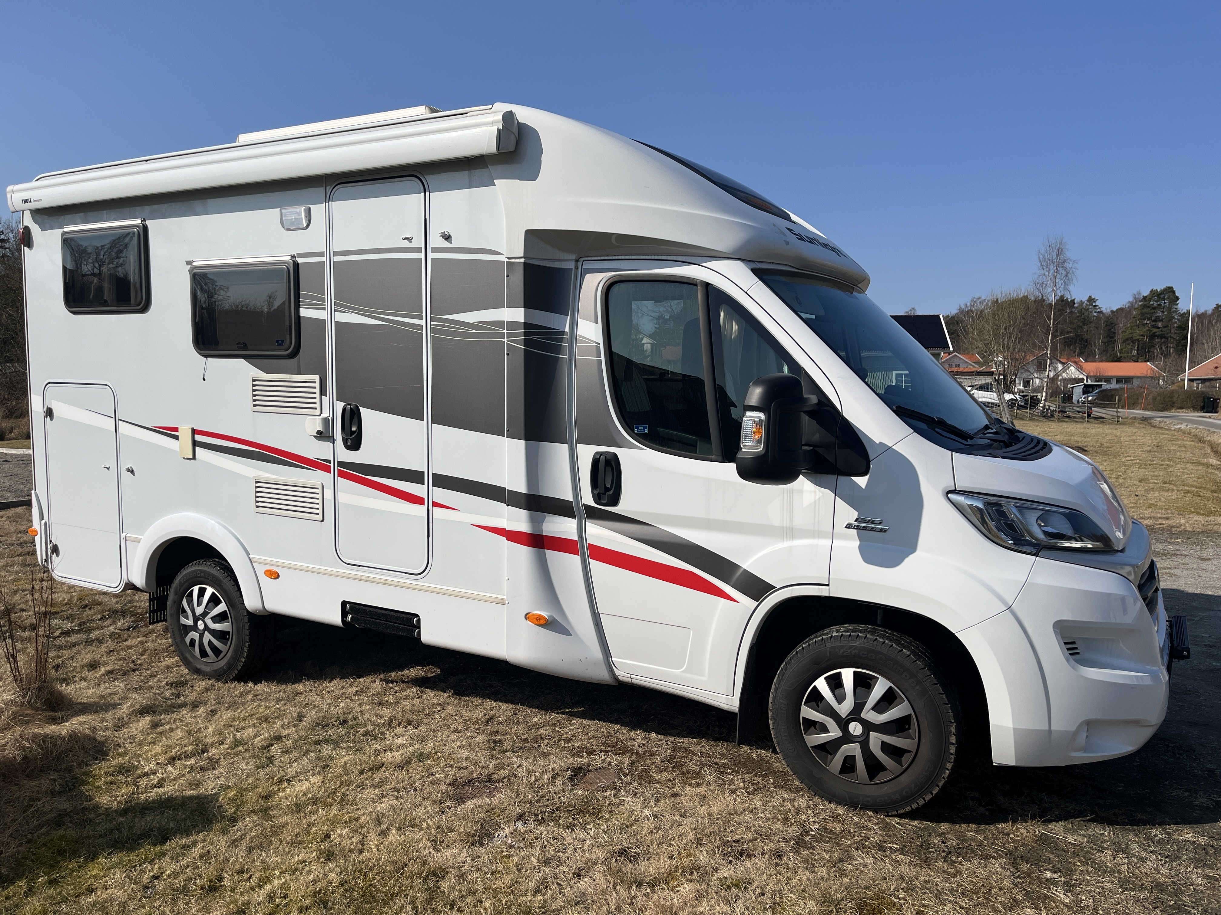 Smidig husbil för 3-personer