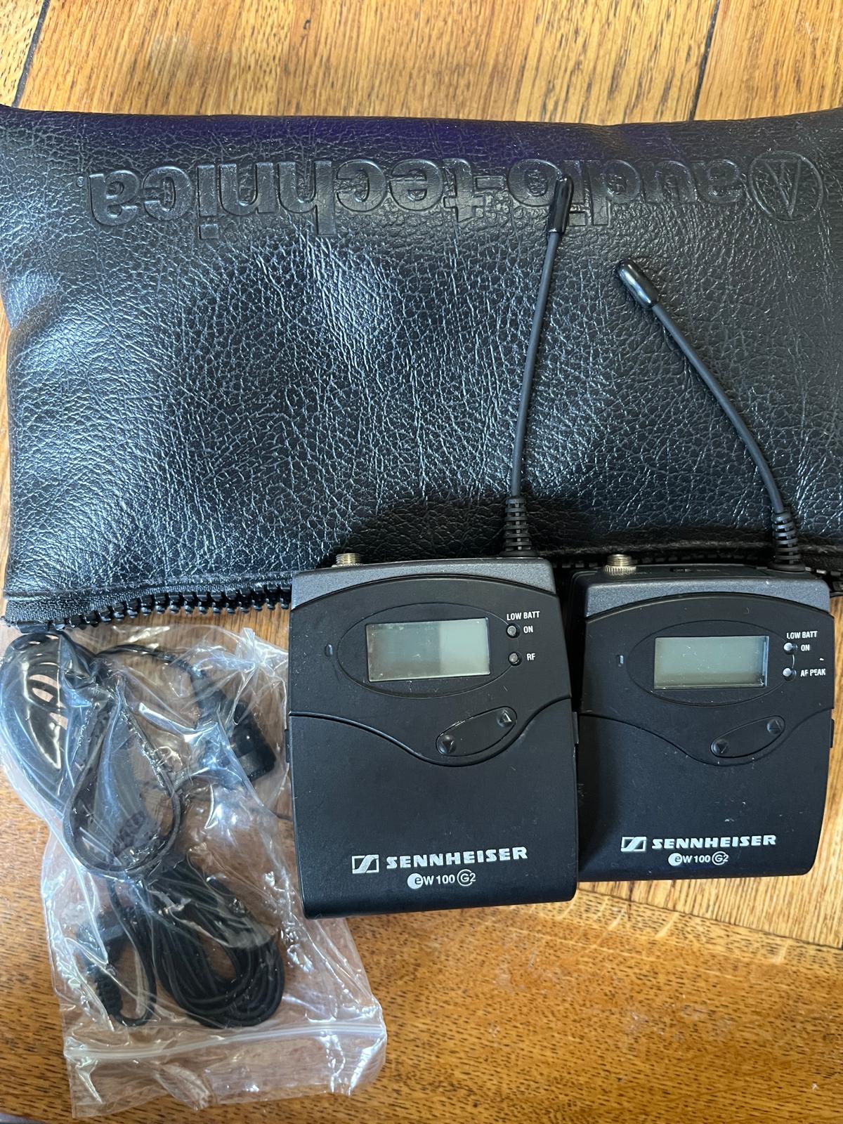 Sennhiser ew 100 g2 radio mic 