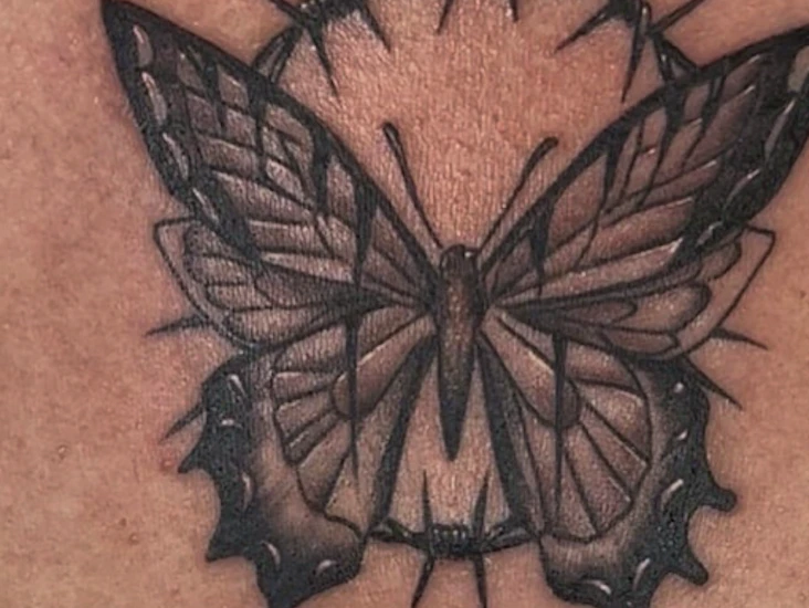 Tattoo sticker stencil