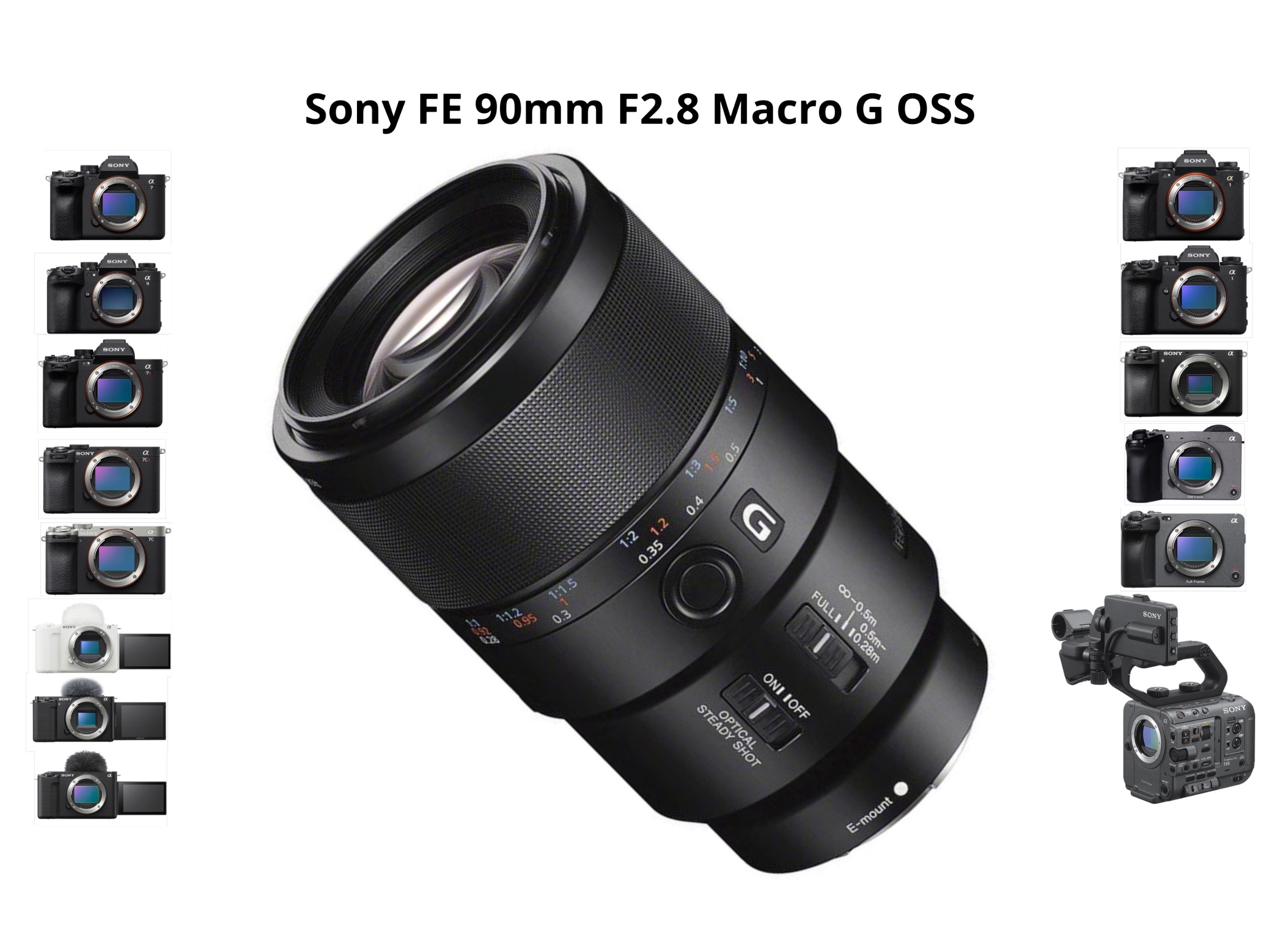 Sony fe 90mm f2.8 macro gm 