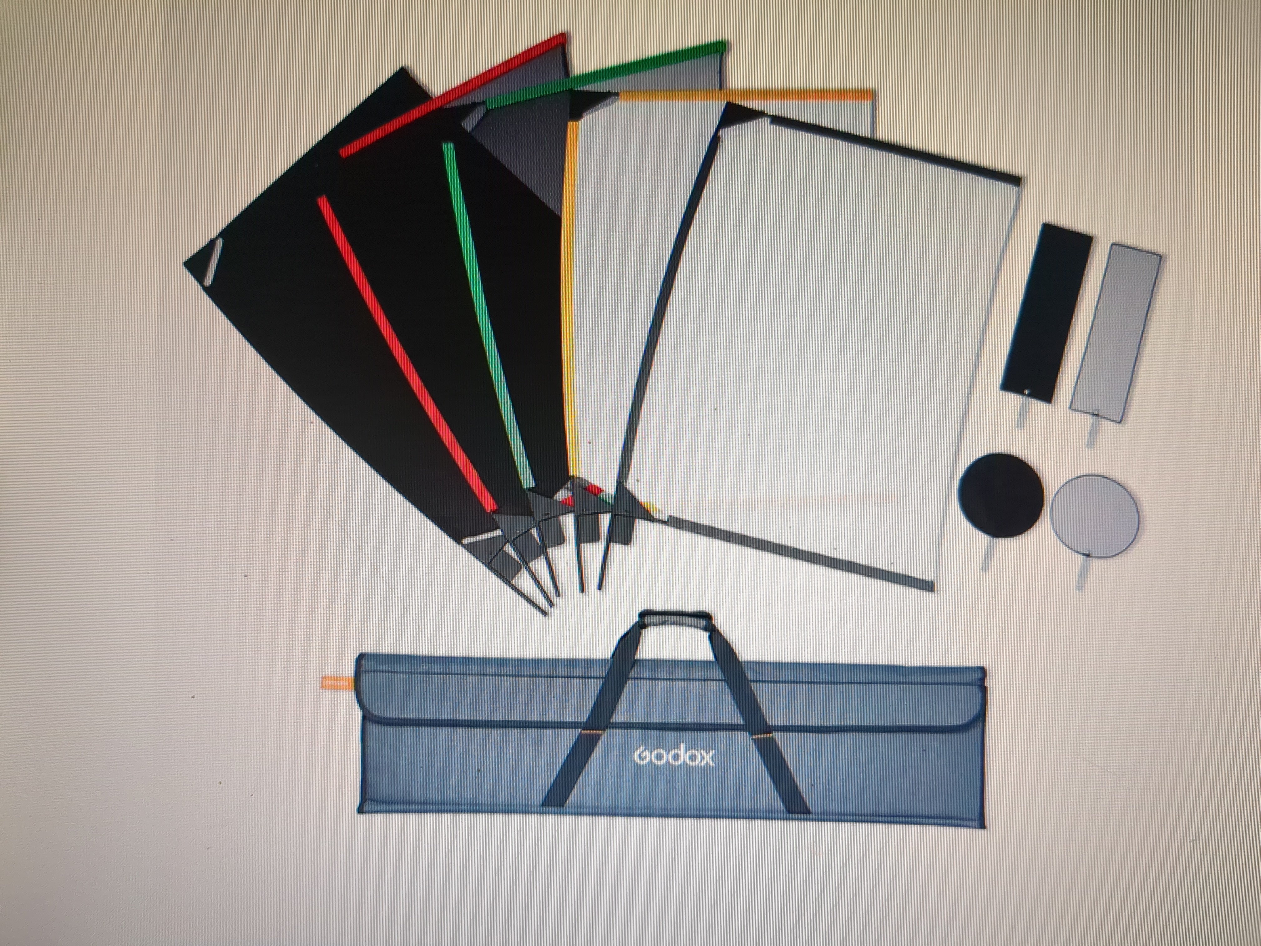 Godox set med flaggor och scrim (60x90 cm)