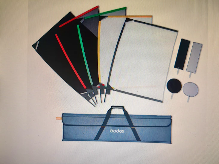 Godox set med flaggor och scrim (60x90 cm)