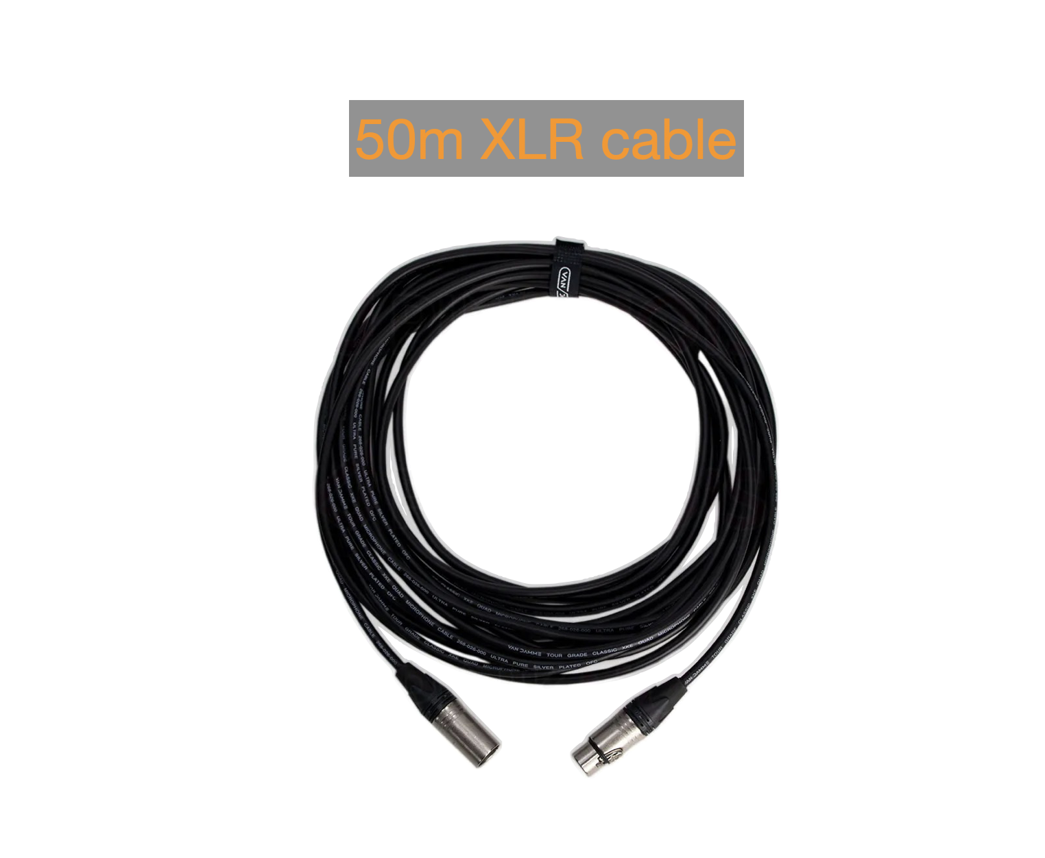 50m 50meter xlr cables for audio