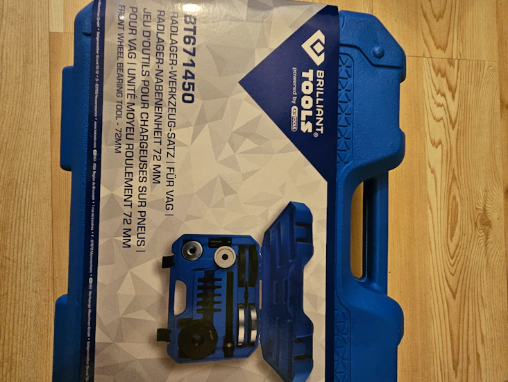 Vag hjullagerverktyg – 72 mm (brilliant tools bt671450)