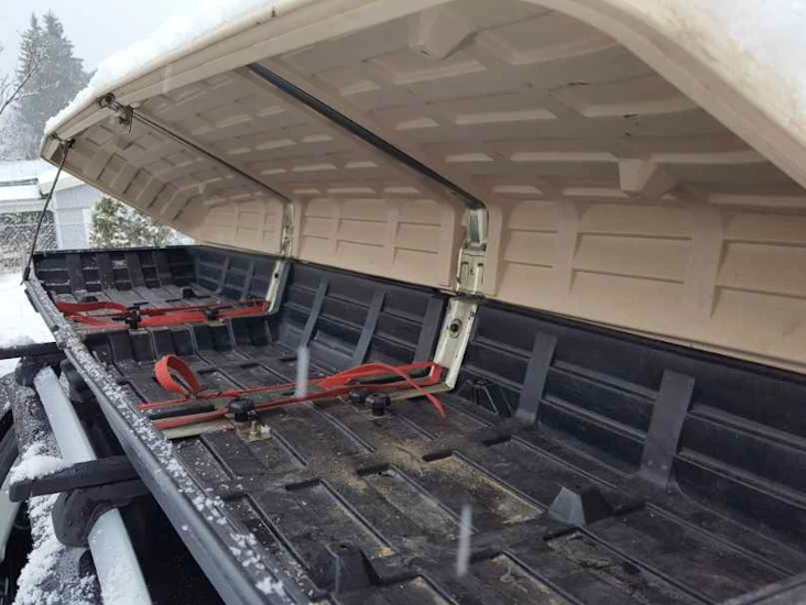 Smal takbox utan takräcke