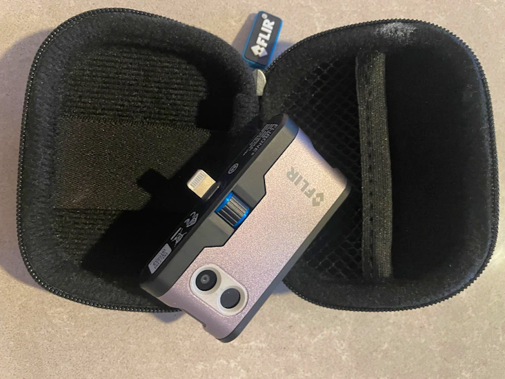 Flir one, värmekamera for iphone