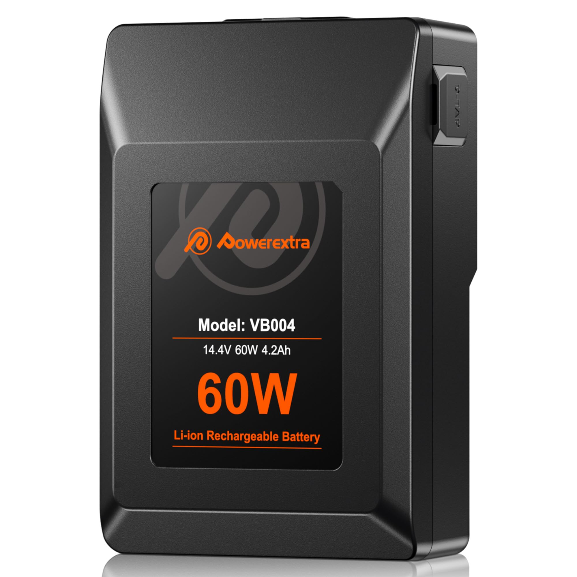 Powerextra 14.4v 60wh 4.2ah external v-lock battery 