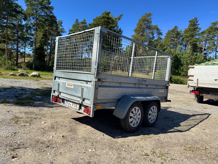 Gallersläp utan körkortskrav – 750 kg lättsläp