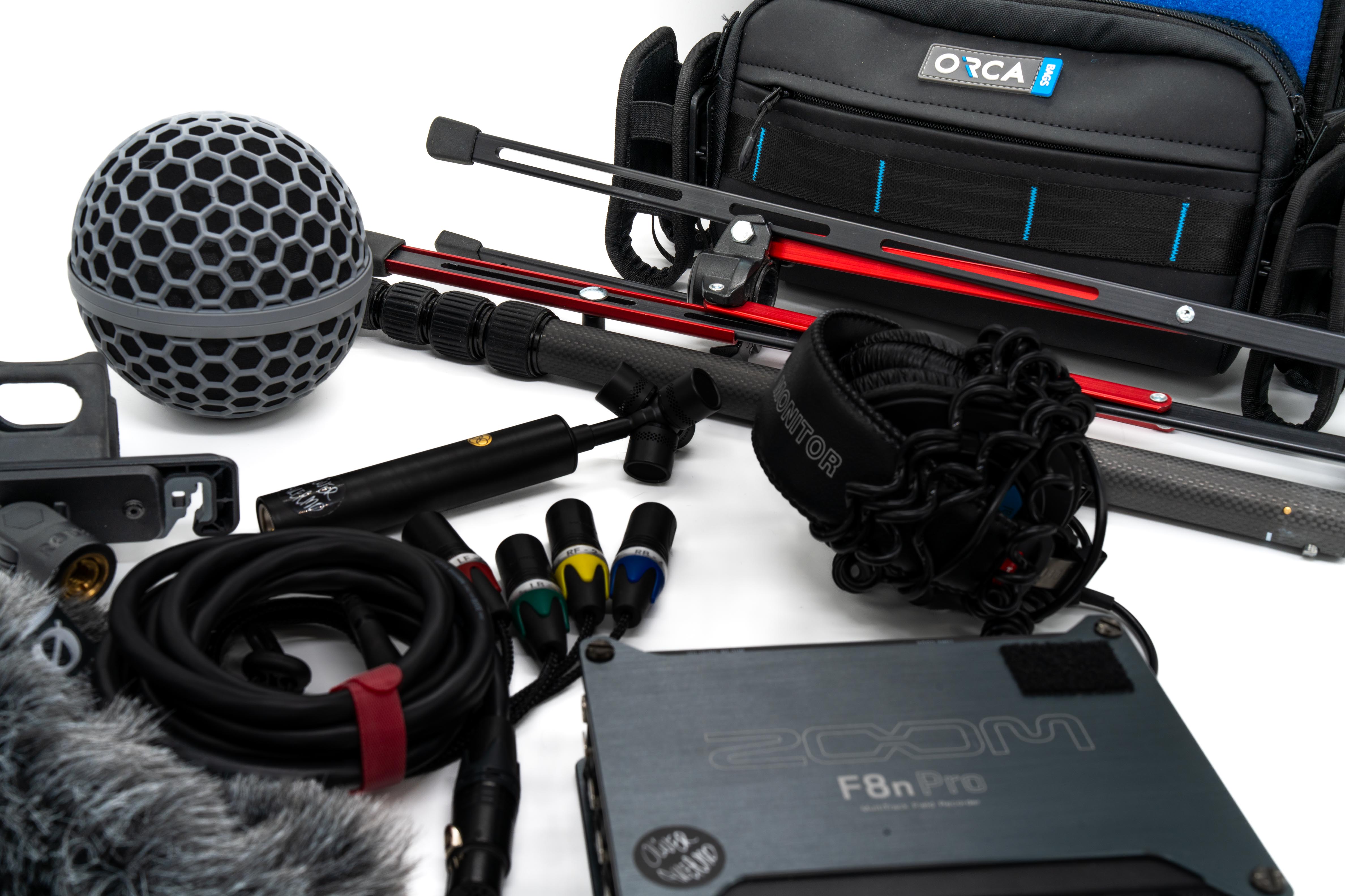 Ambisonic vr/360-ljudpaket – rode nt-sf1 + zoom f8n + allt du behöver