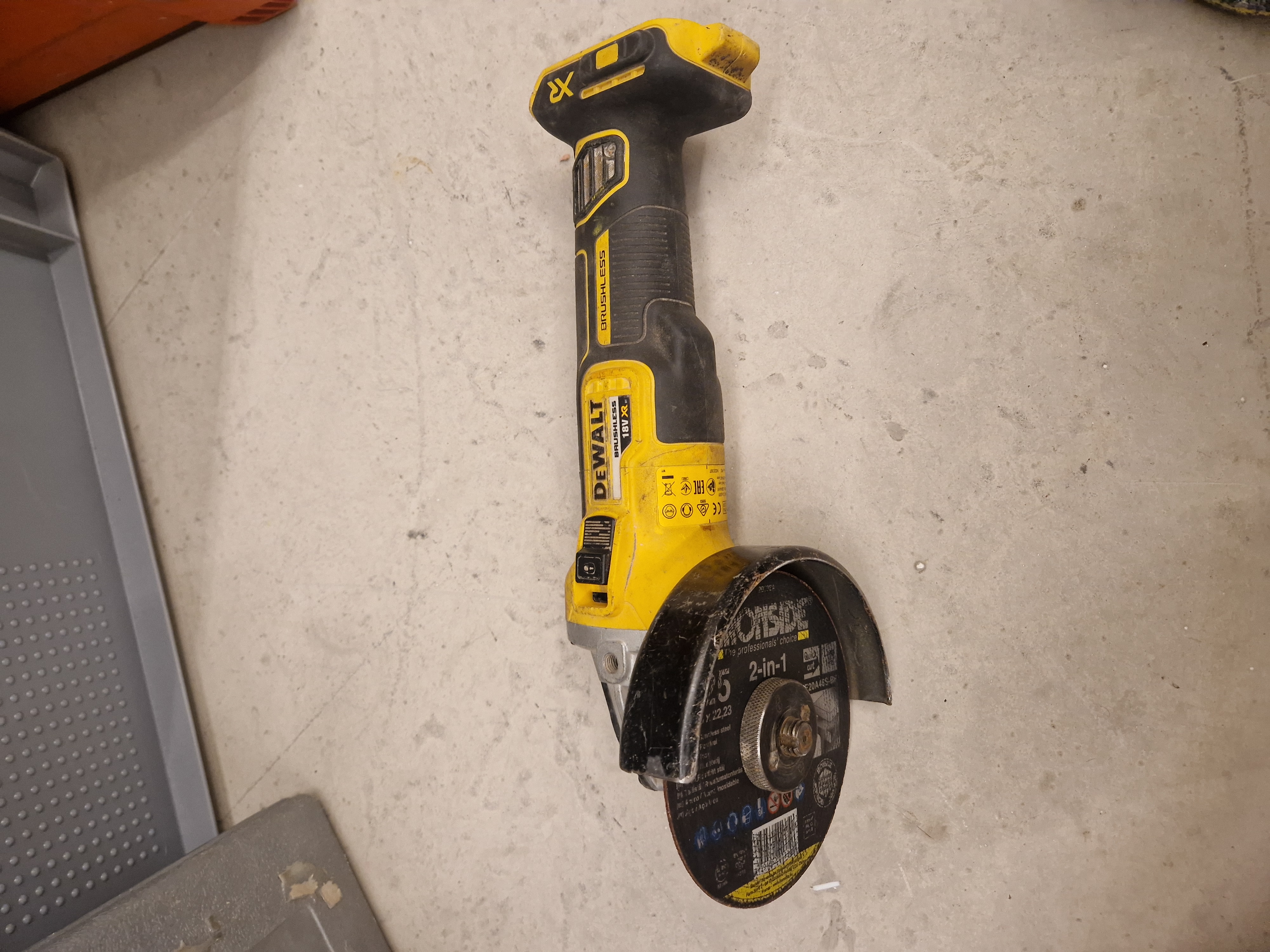 Dewalt 18v vinkelslip 