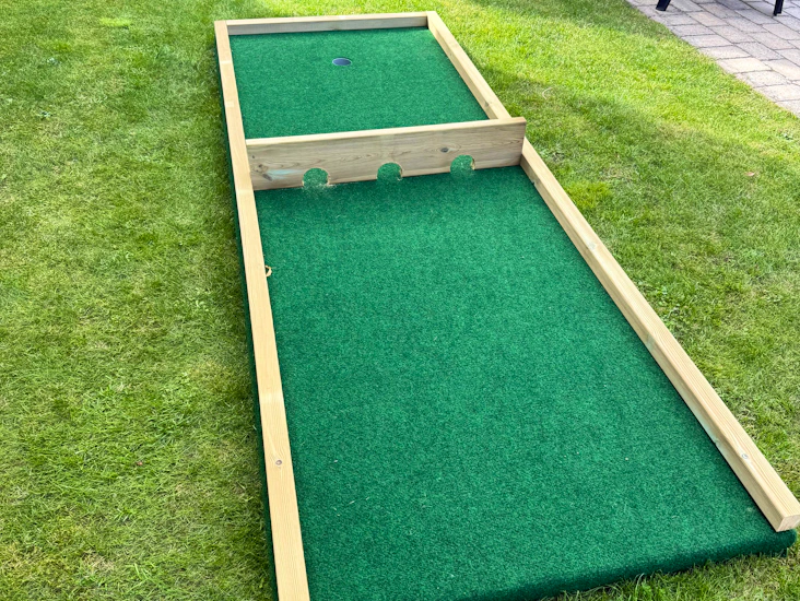 Portabel minigolfbana