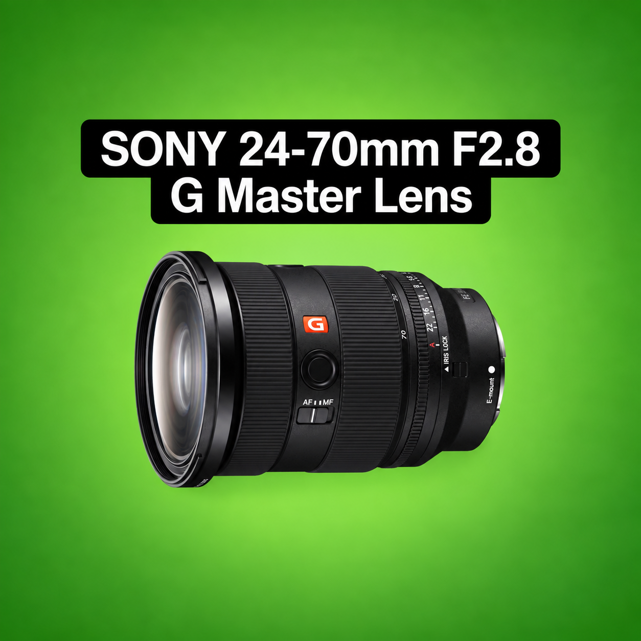 Sony 24-70mm f2.8 gm ii fe zoom lens	 	 review product