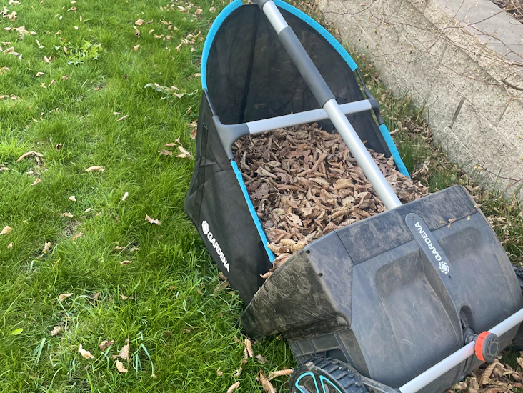 Gardena lövuppsamlare