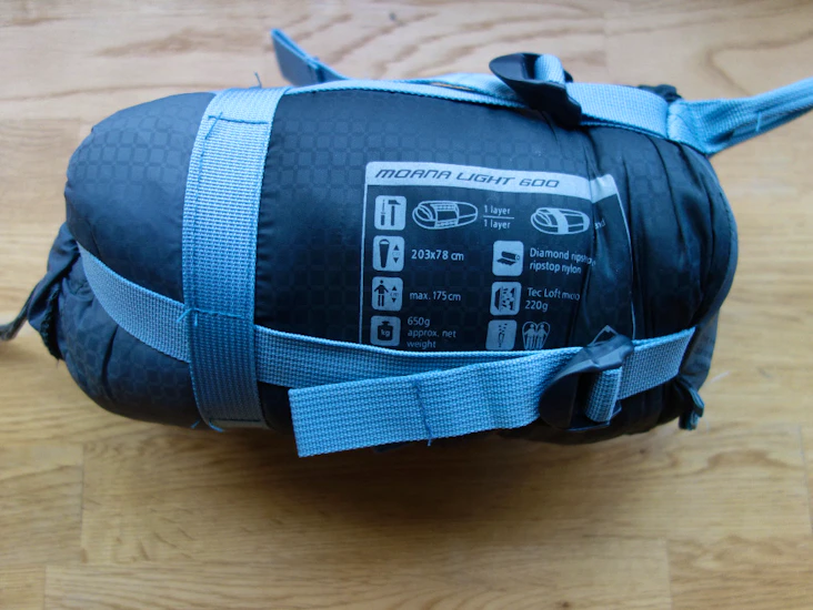 Sovsäck - mckinley moana light 600 - lättvikt