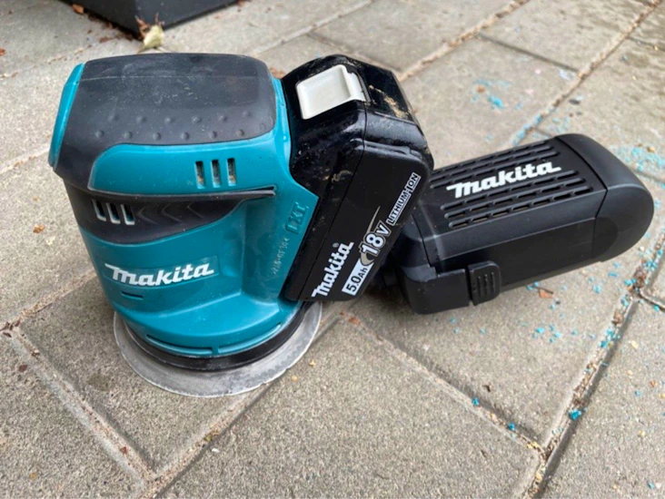 Makita dbo180 akkuhiomakone