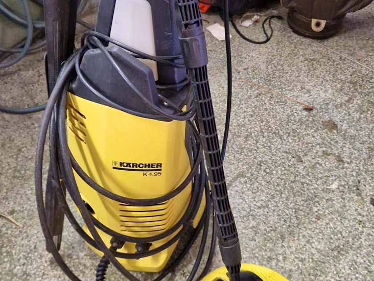 Kärcher k 4.95 högtryckstvätt med terrasstvätt