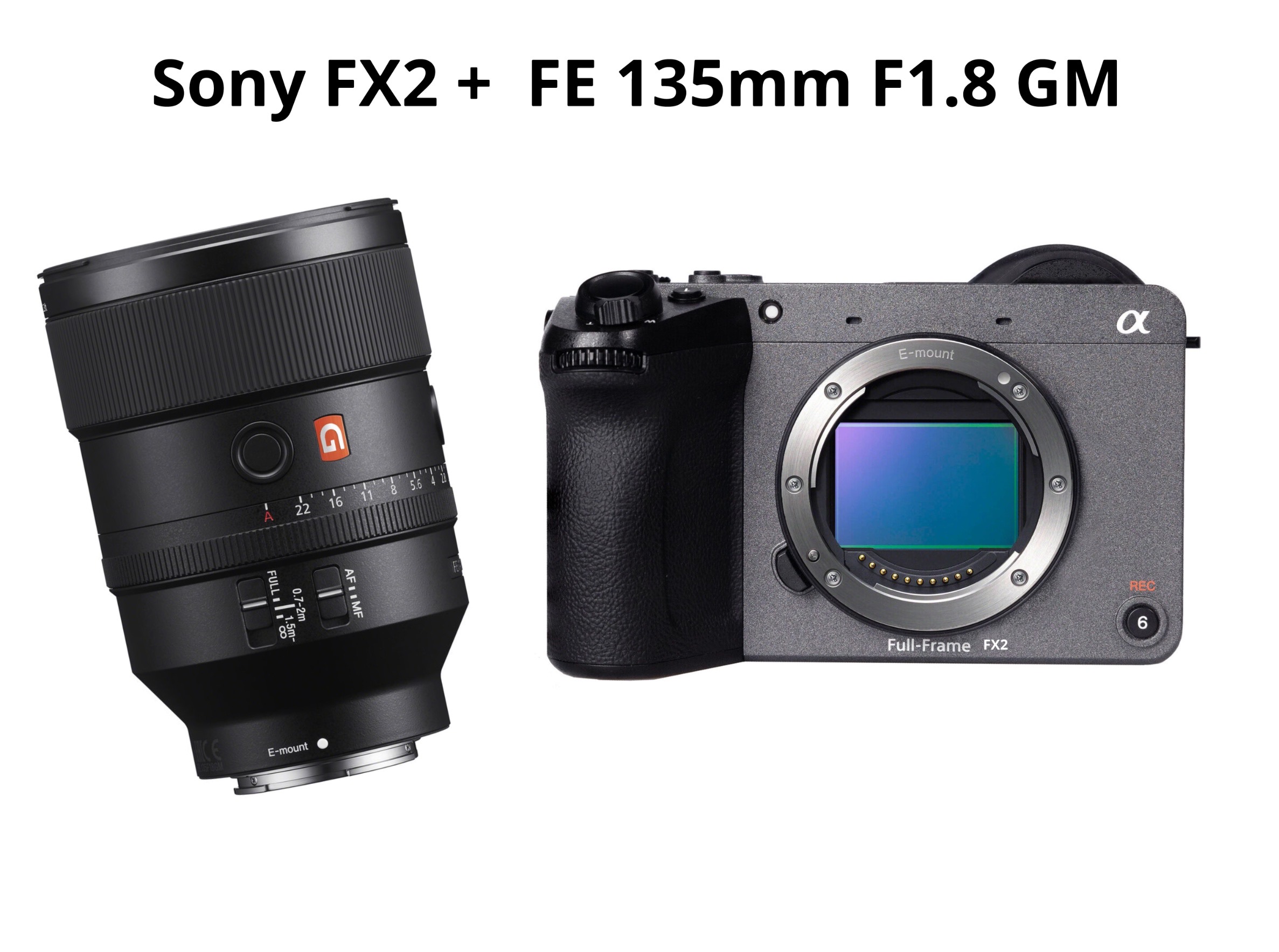 Sony fx2 + fe 135mm f1.8 gm