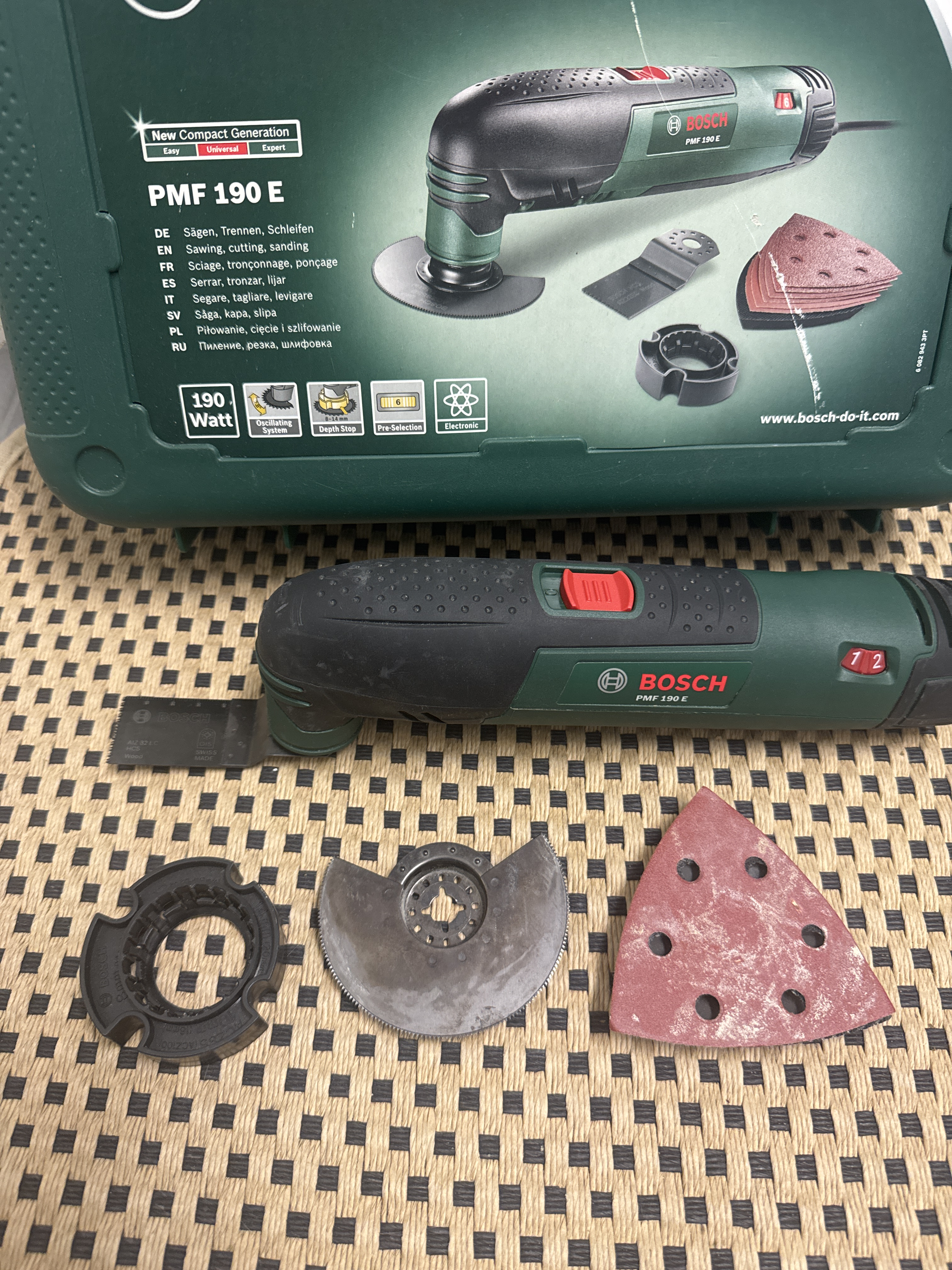 Monitoimityökalu bosch pmf 190 e