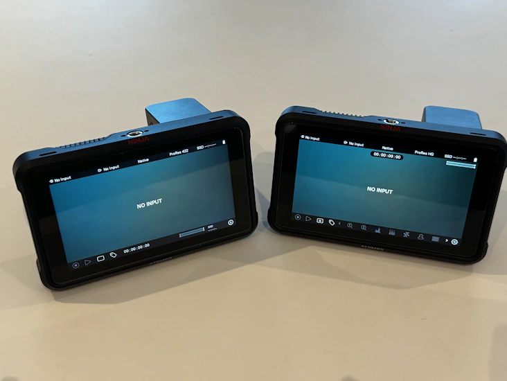 Atomos ninja v (prores raw and dnx)