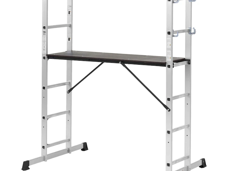 Stillas/kombinasjonsstige med plattform 2x6 trinn .