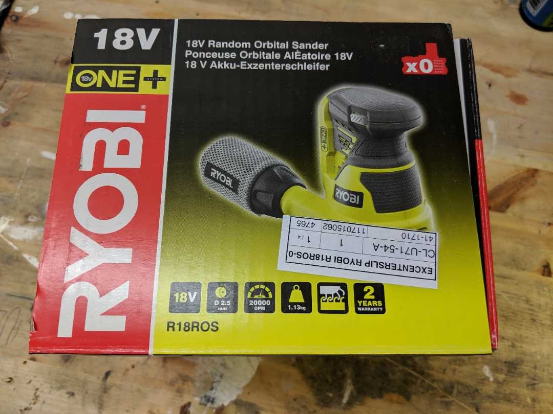 Ryobi eksentersliper
