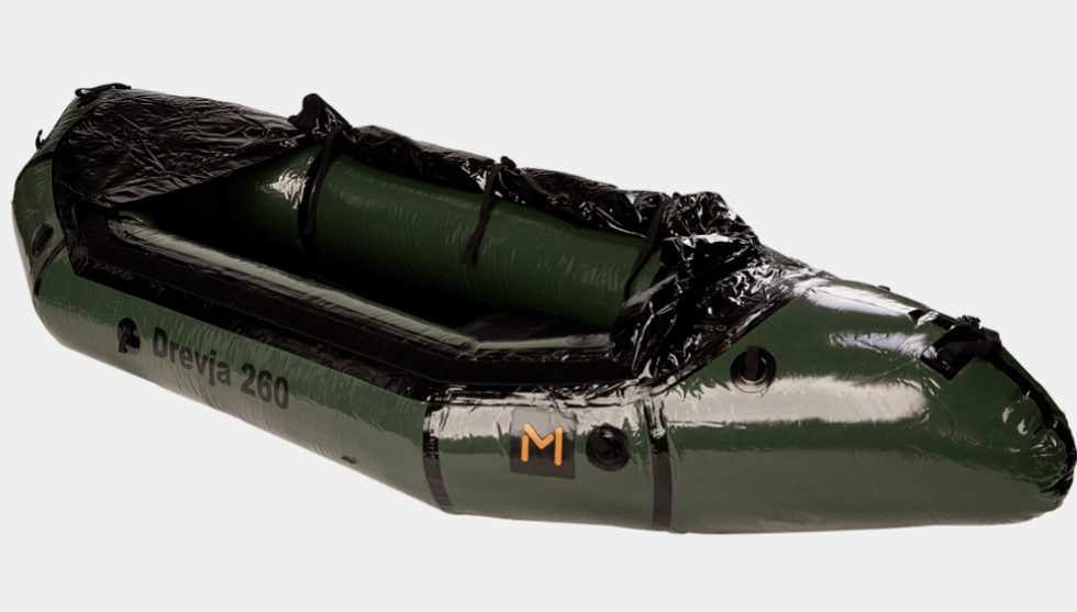 Lars monsen drevja packraft – komplett turklar pakke m/ åre og vest