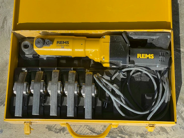 rems pressmaskin för vvs (rörpress)