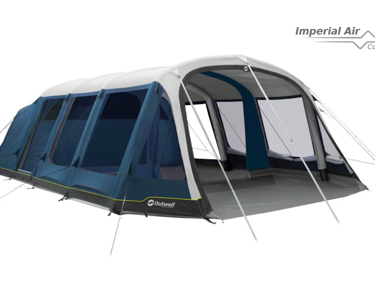 Stort tält för 7 personer med luftkanaler