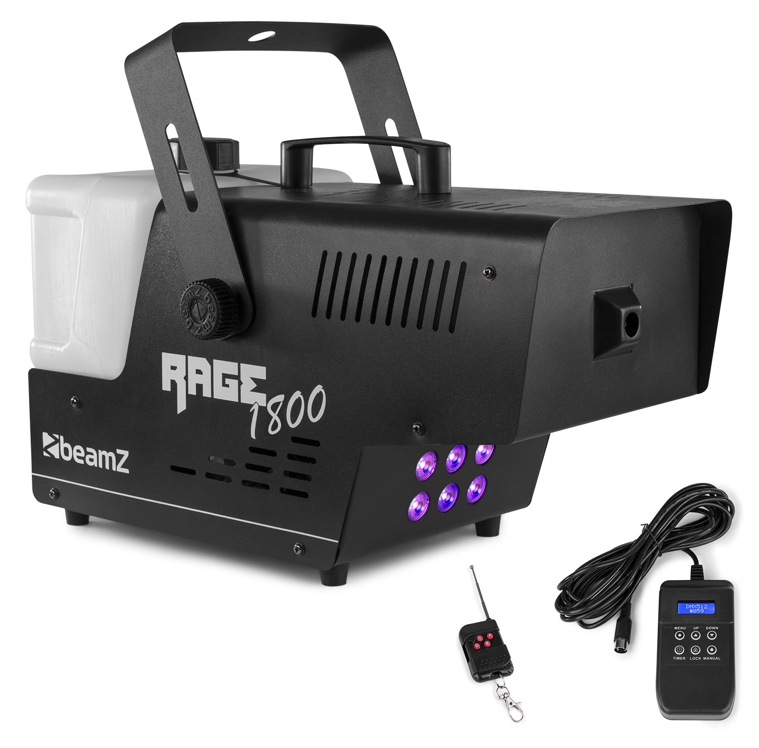 Kraftfull 1800w rökmaskin – proffsig rök till fest & event