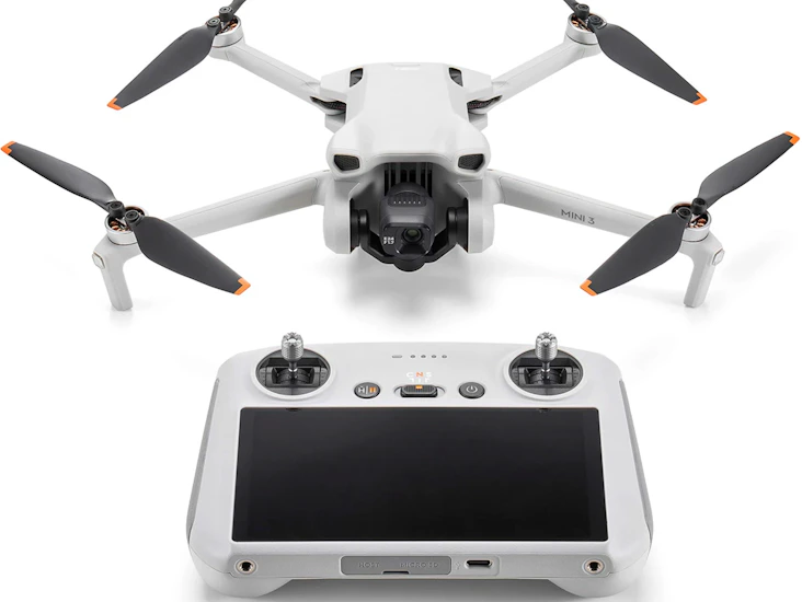 Drönare dji mavic mini 3 4k hdr-drönare med fjärrkontroll