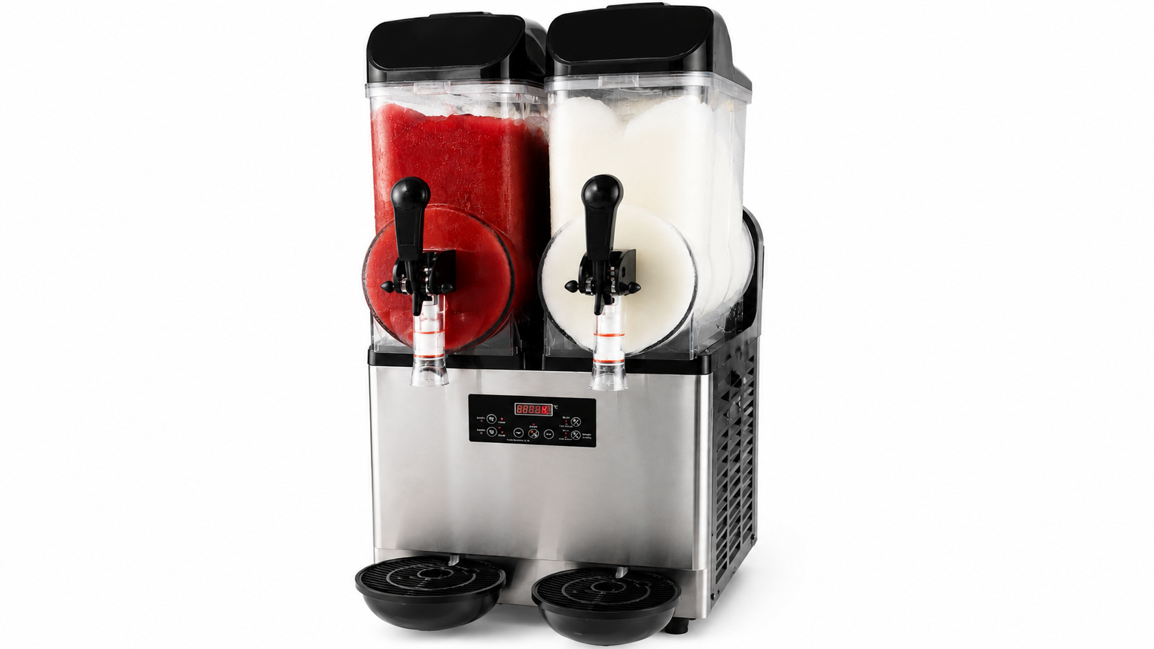 Slushmaskin 2x12l tank - gratis leverans i malmö