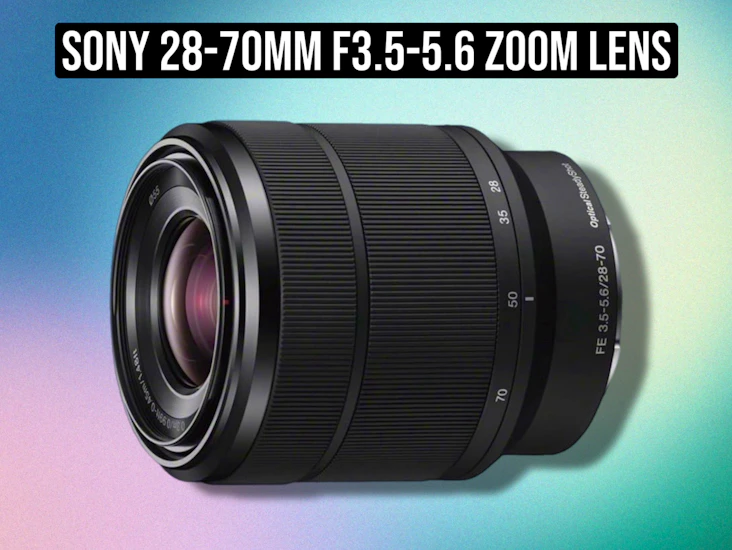 Sony 28–70mm f3.5–5.6 oss zoom lens (like tamron 28–75mm / sigma 24–70mm) – versatile full-frame lens
