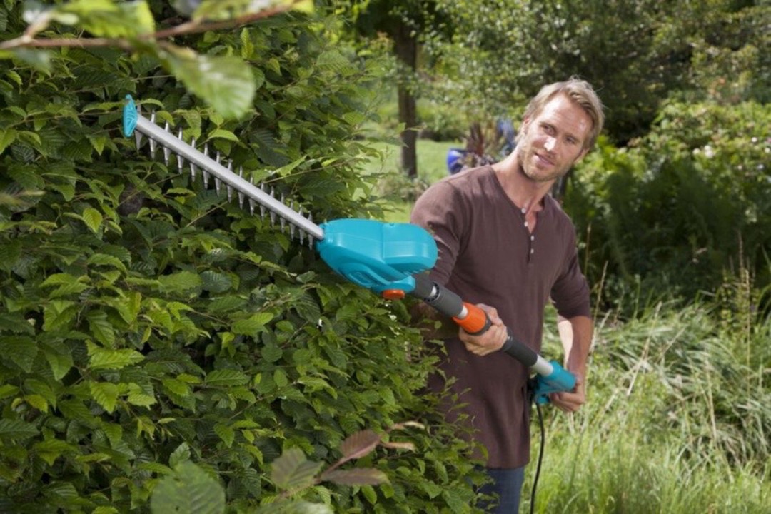 Häcksax gardena teleskop 3m häck