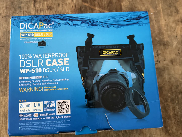 Dicapac underwater waterproof camera case wps-10