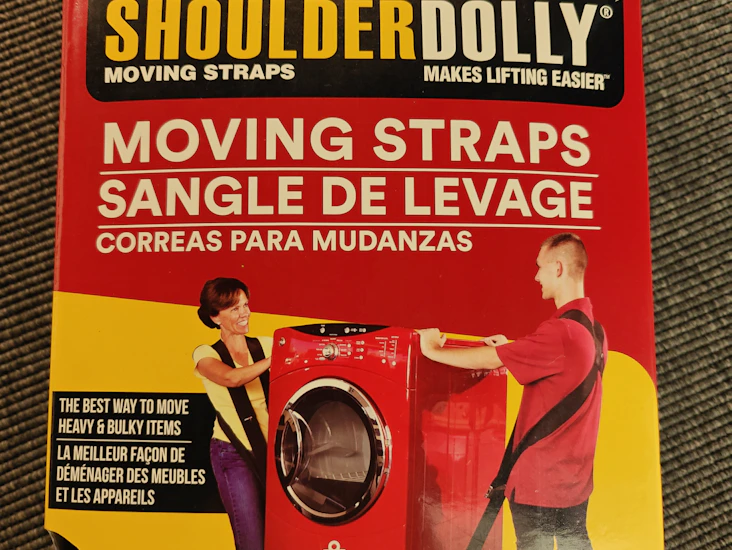 Shoulder dolly flytteseler/bæreseler 370 kg