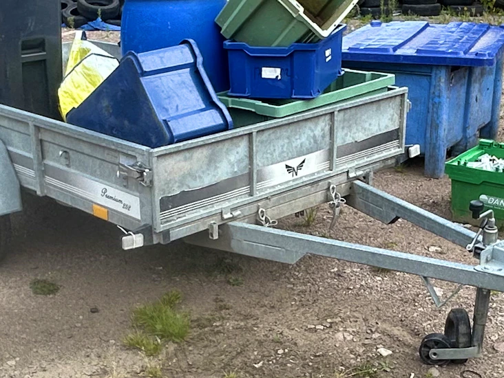 Släpvagn 450kg lastvikt