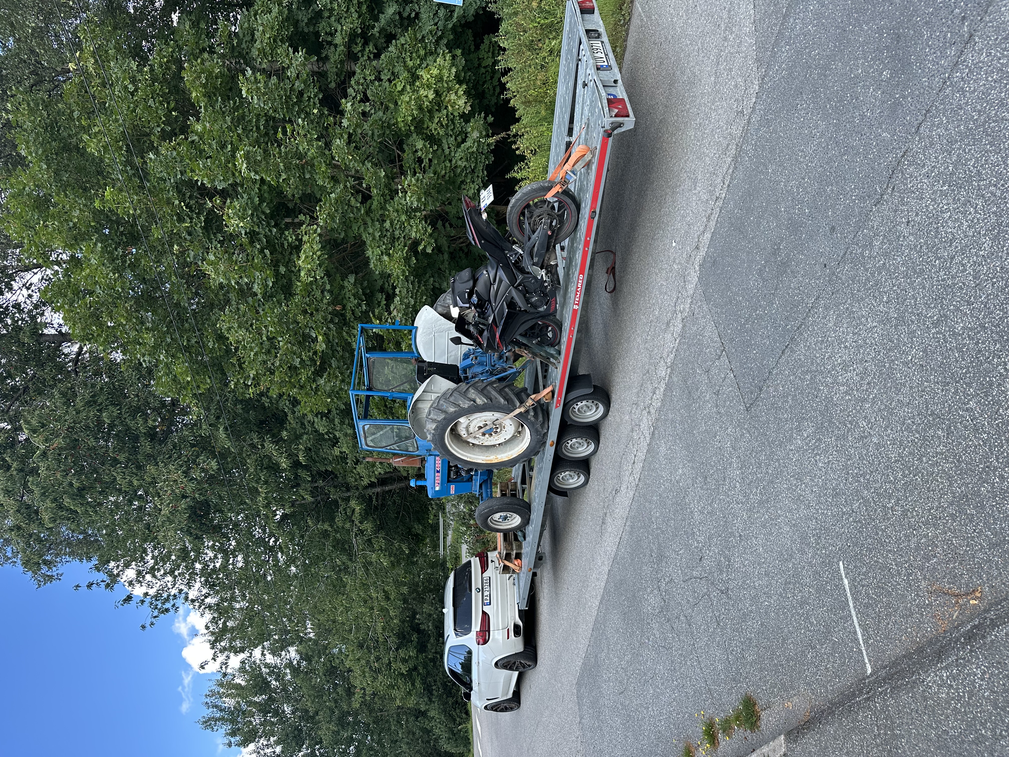 Dobbel biltralle