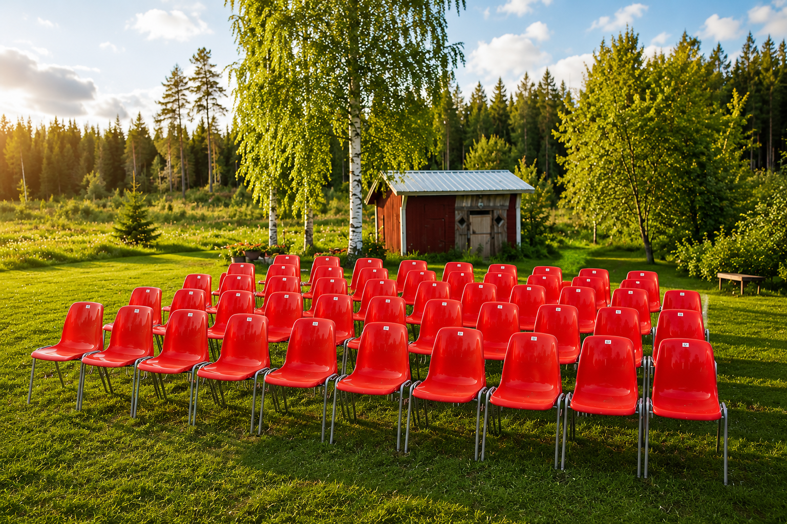 Juhlatuolit / tapahtumatuolit 50 kpl – toimitus onnistuu joensuun alueella