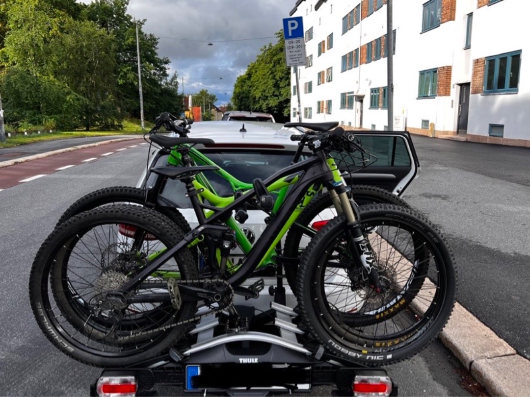 Thule cykelhållare velocompact för 3 cyklar