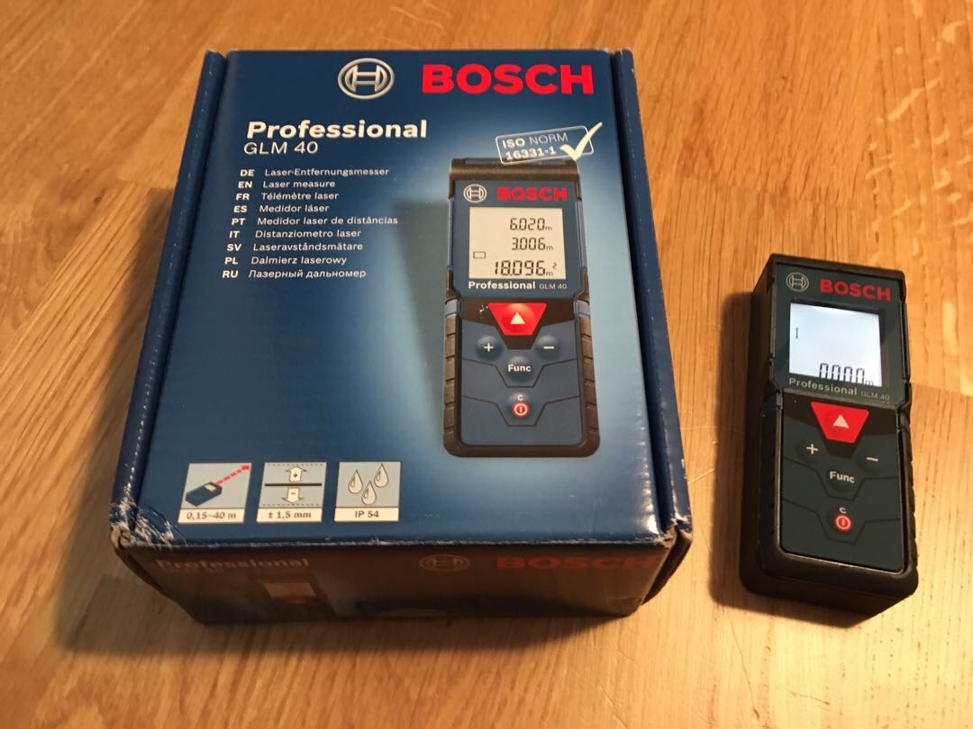 Bosch laseravståndsmätare