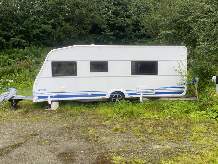 Polar 590 – premiumhusvagn med golvvärme, dusch och extra bekvämligheter
