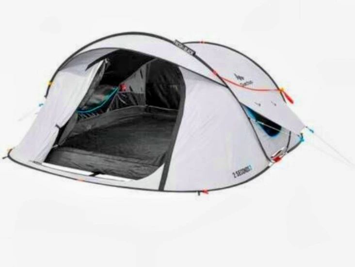 Campingtält 3 personer, pop-up