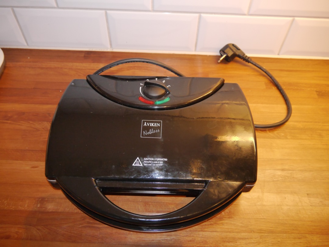 Våffeljärn åviken dubbel