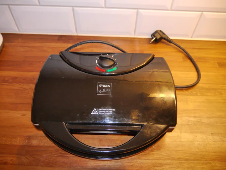 Våffeljärn åviken dubbel