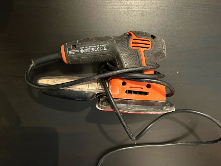 Black & decker pussemaskin