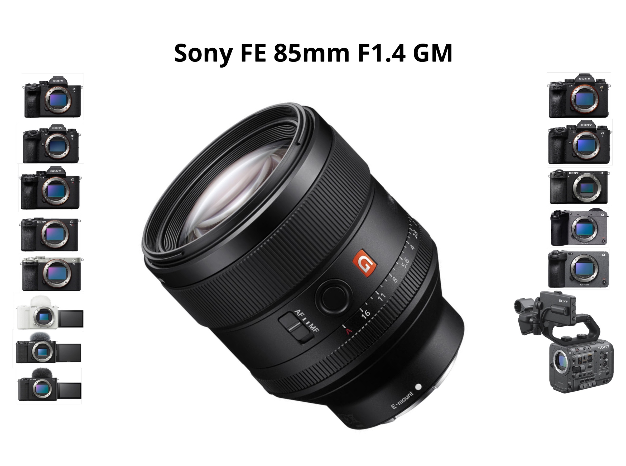 Sony 85mm f1.4 gm ii  