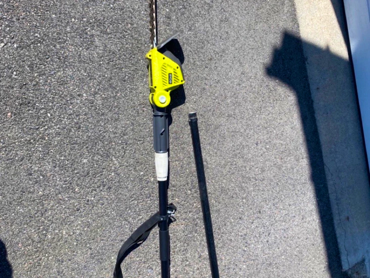 Hekkesaks med forlengerskaft