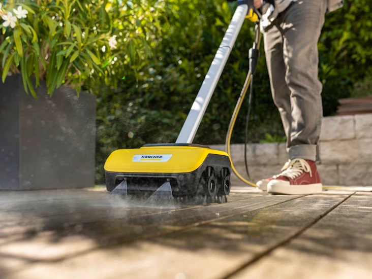 Kärcher pcl 6, terassborste/elektrisk skurborste