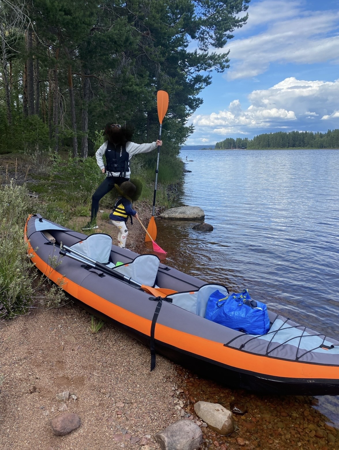 Kajak uppblåsbar 