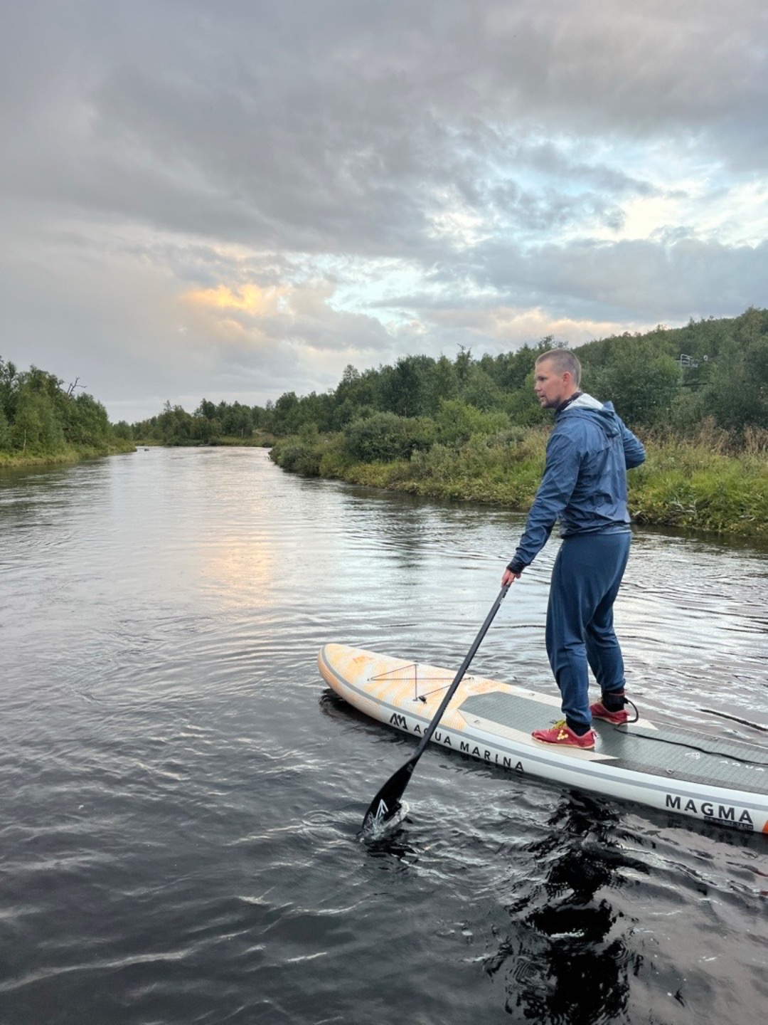 Uppblåsbar sup fr aqua marina